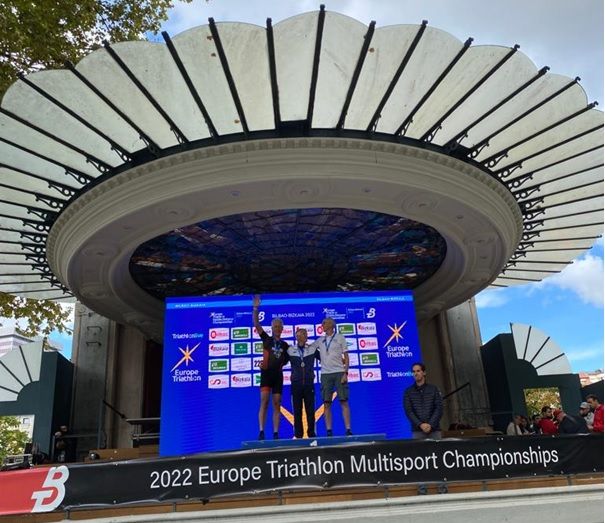 Rob Heller pakt zilver bij EK triatlon in Bilbao 