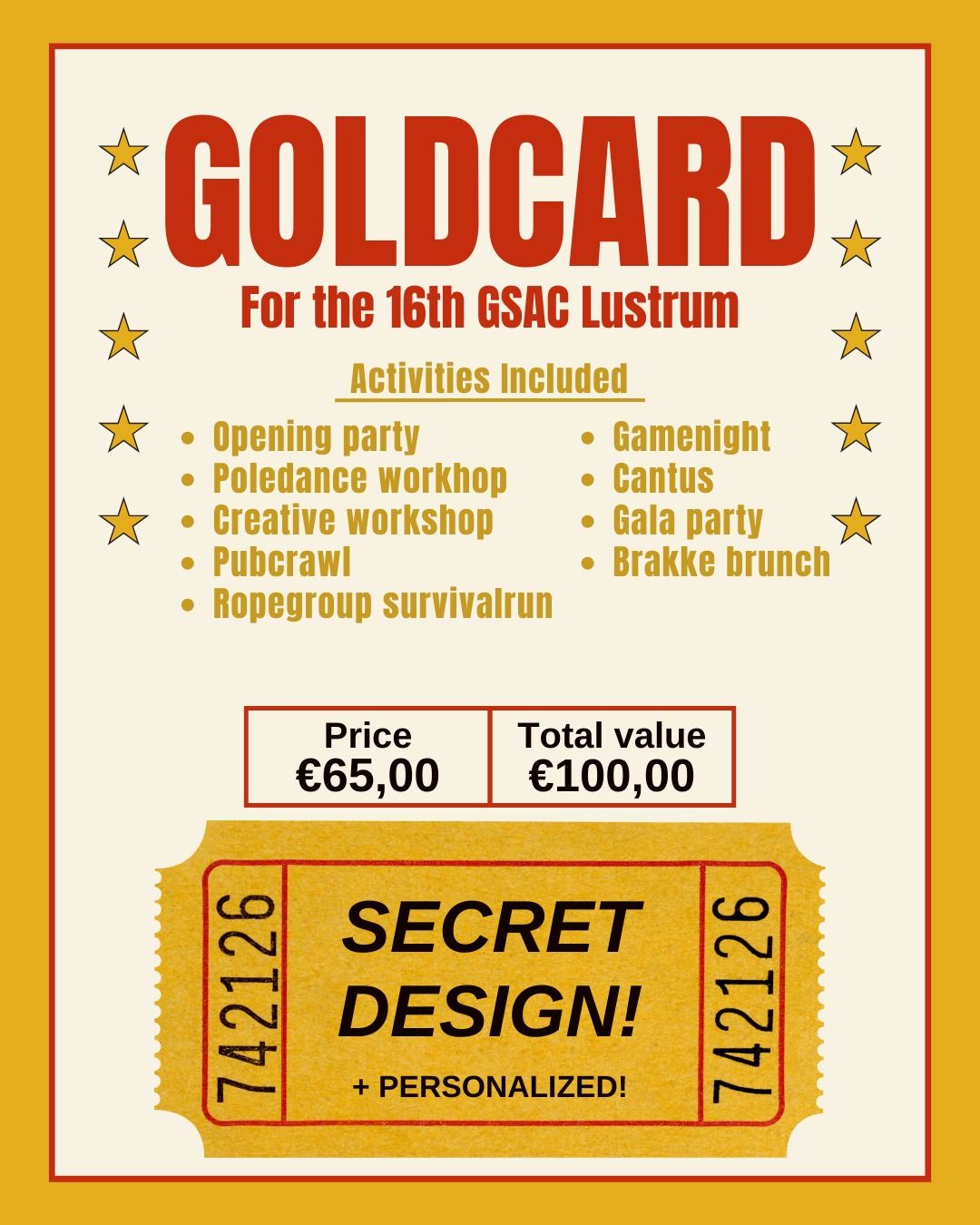 Lustrum GOLDCARD