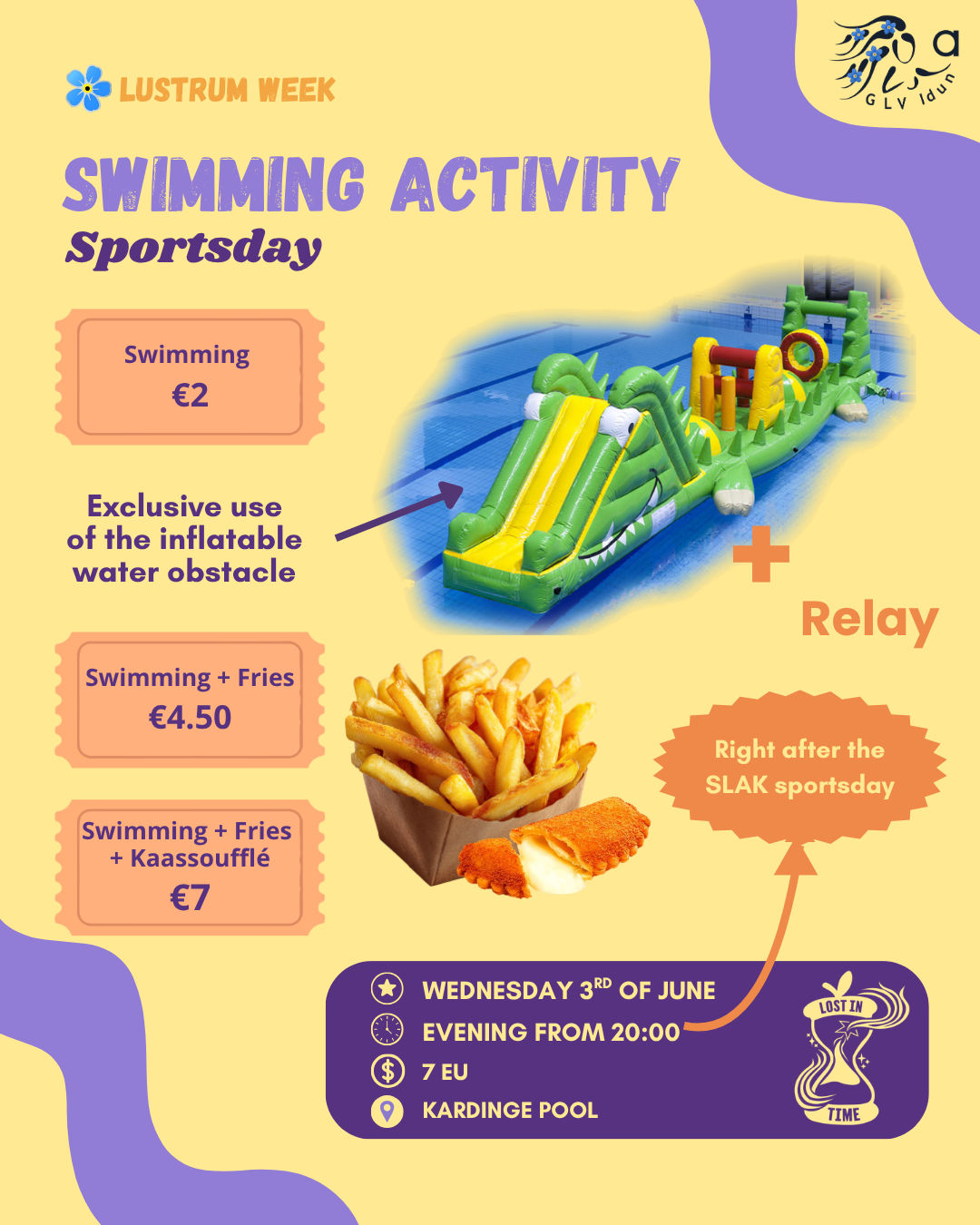 Lustrumweek Day 6: Swimming Activity