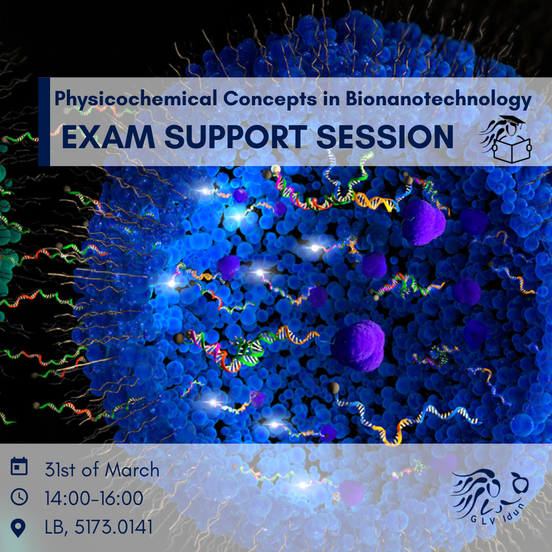 Exam Support Session: Physicochemical Concepts in Bionanotechnology