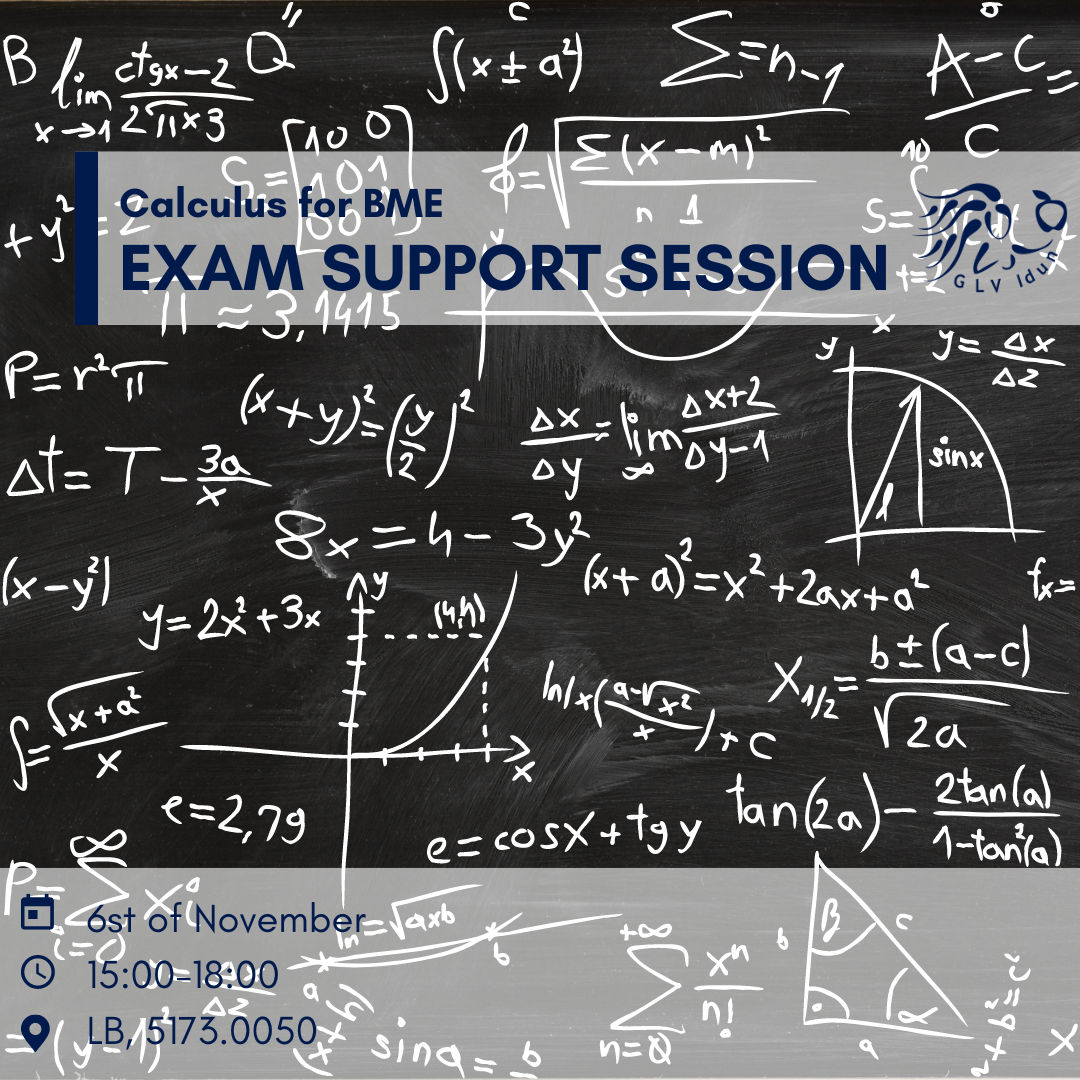 Exam support session: Calculus for BME