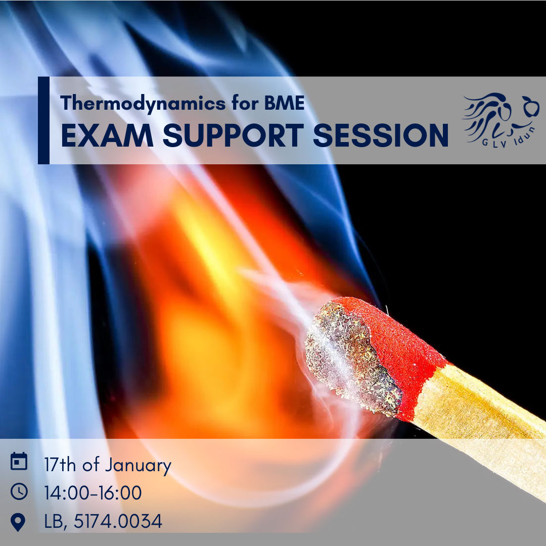 Exam Support Session: Thermodynamics for BME