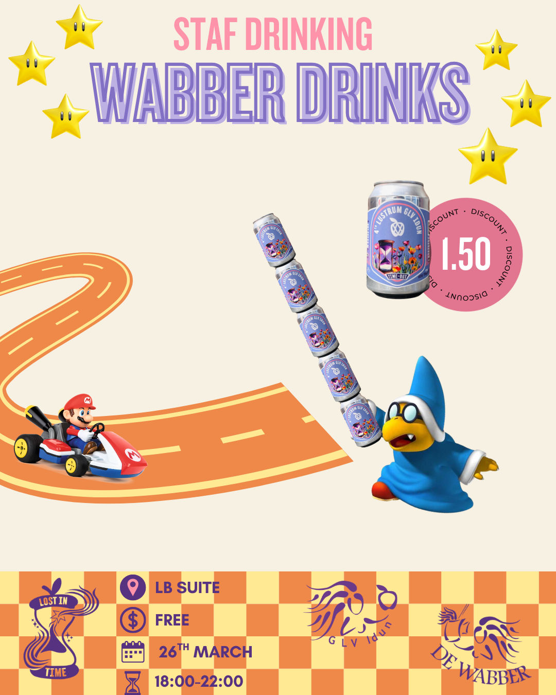 Wabber X LuCo Staf Drinks
