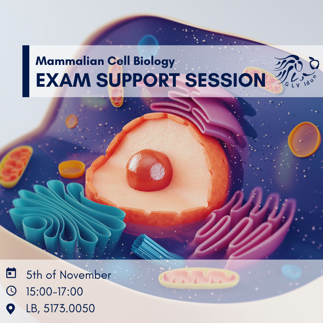 Exam support session: Mammalian Cell Biology