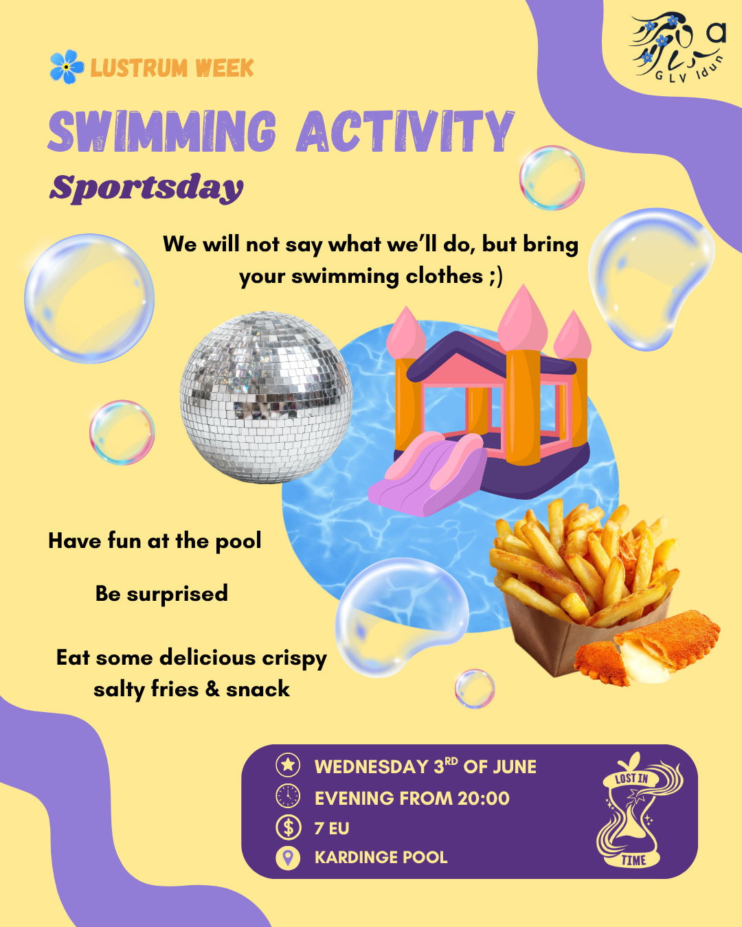 Lustrumweek Day 6: Swimming Activity