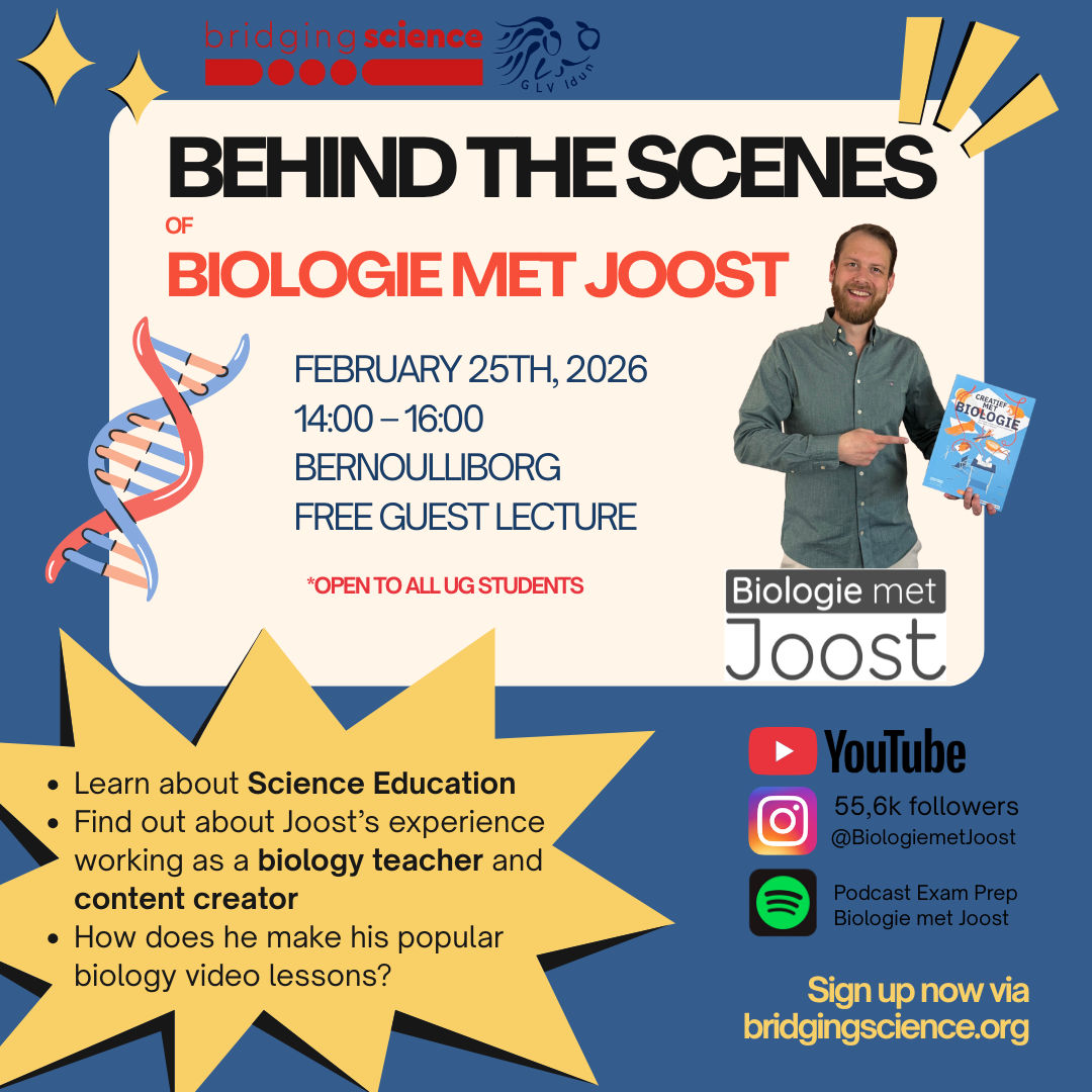Behind the scenes of Biologie met Joost