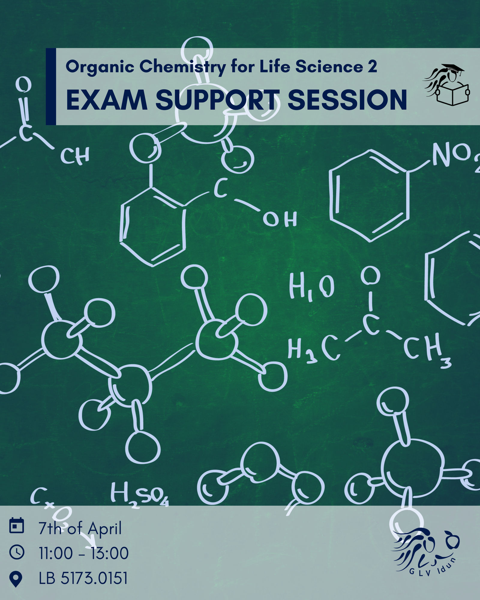Exam Support Session: Organic Chemistry for Life Science 2