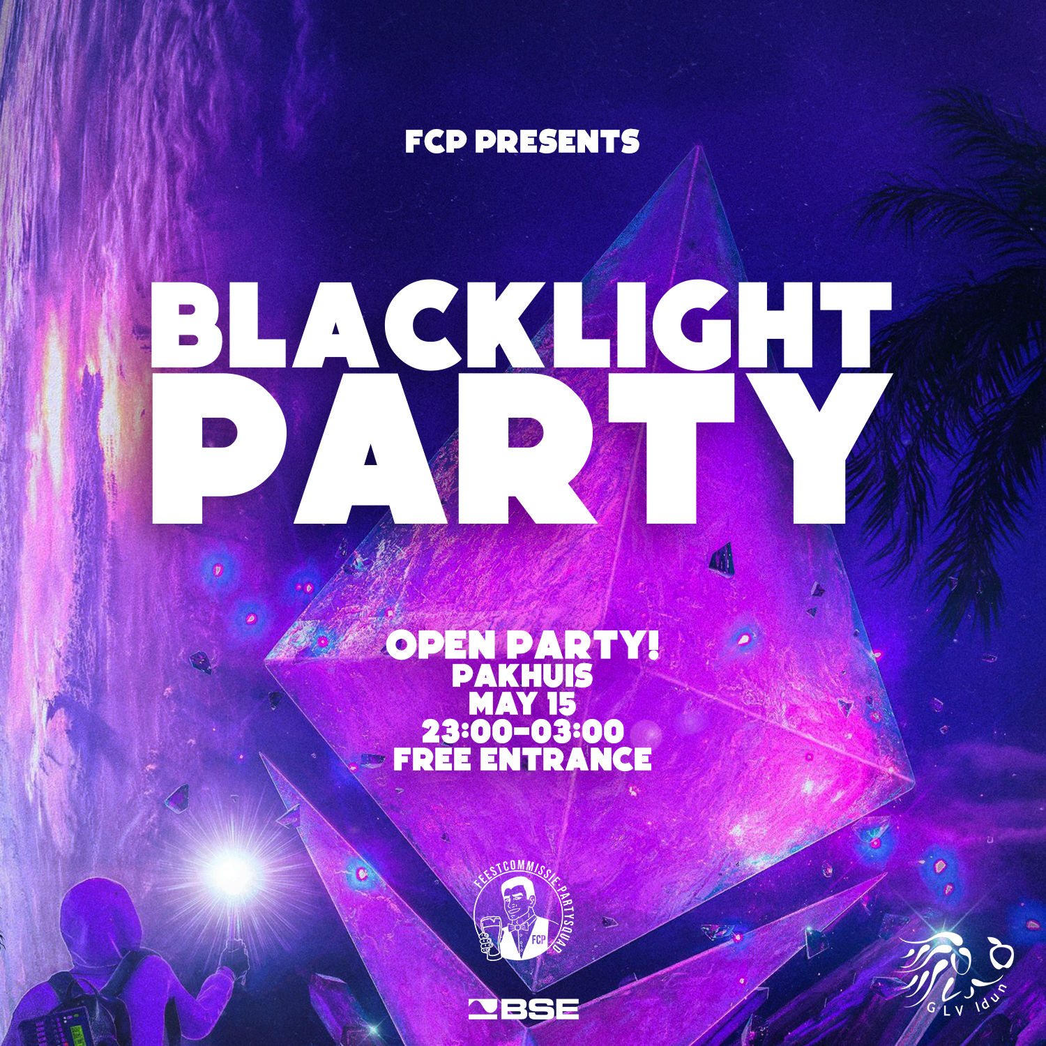 OPEN PARTY: Blacklight Party