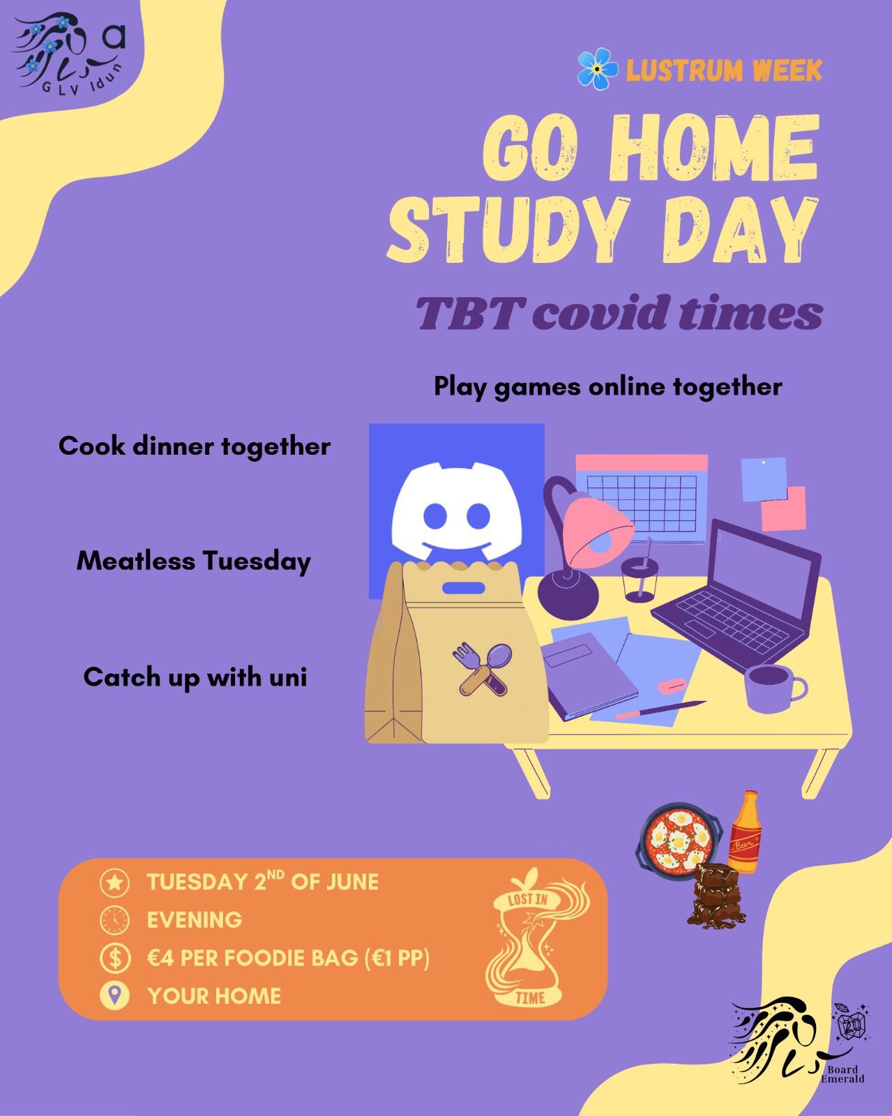 Lustrumweek Day 5: Go Home Study Day