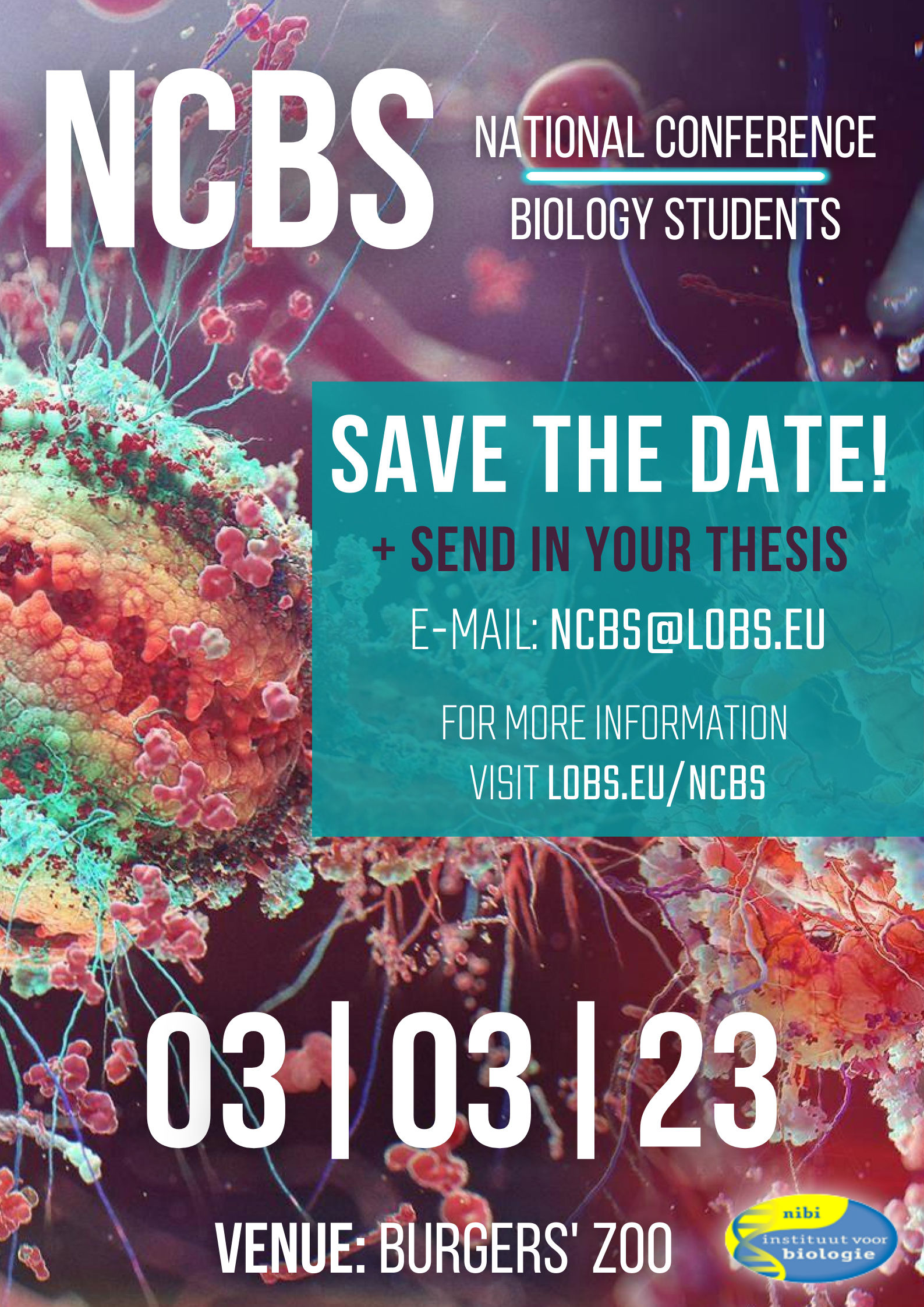 Save the date: NCBS
