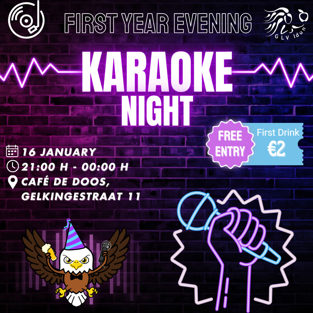 First Years Evening: Karaoke Night