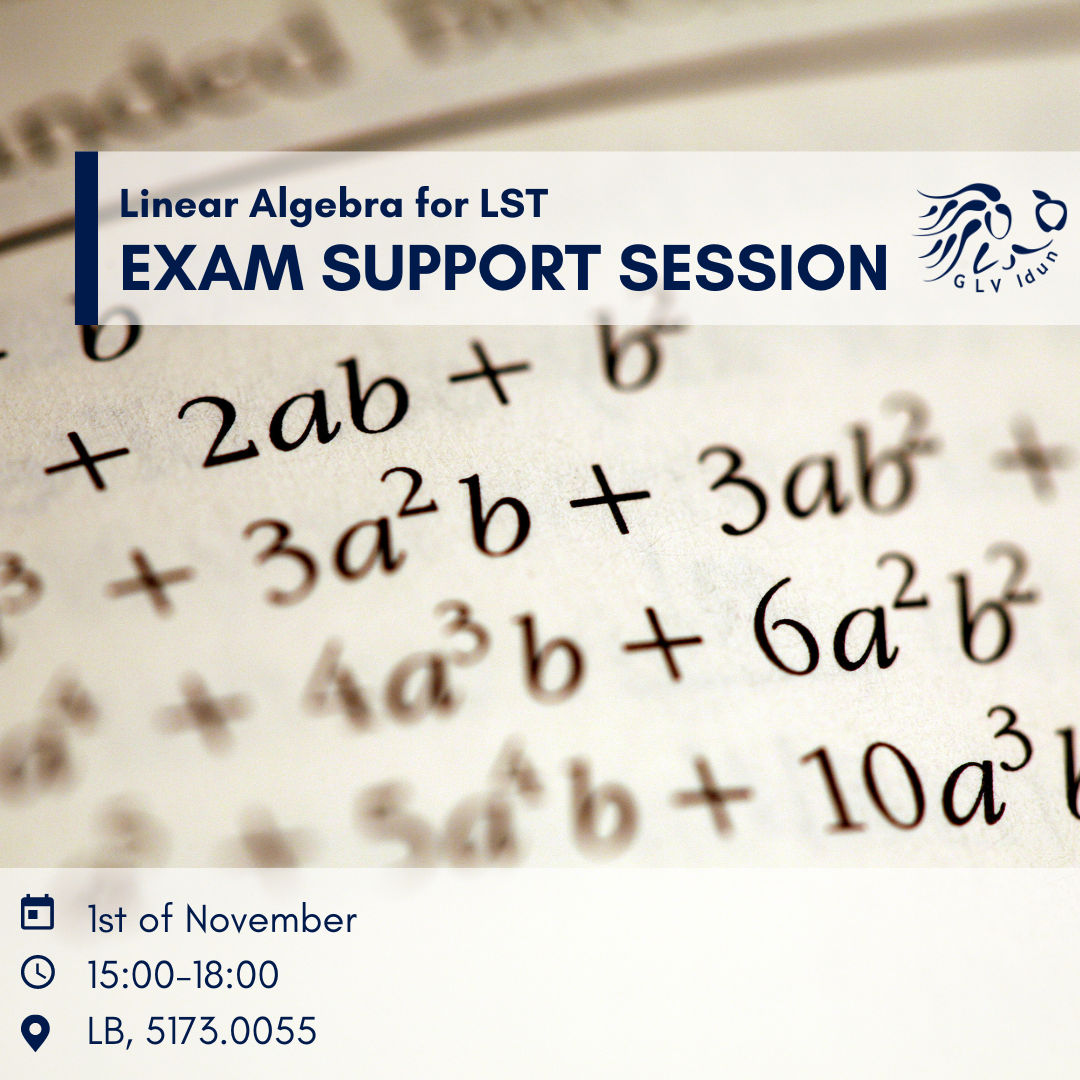 Exam support session: Linear Algebra for LST