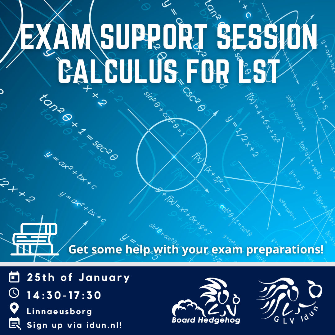Exam Support Session: Calculus for LST