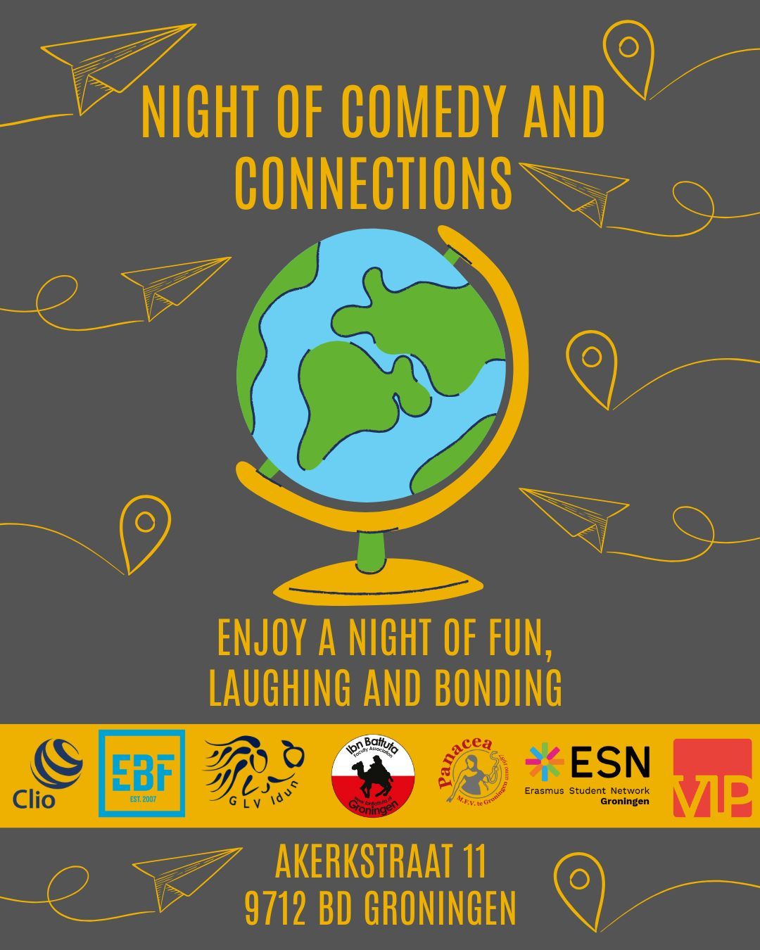 Night of Comedy and Connections