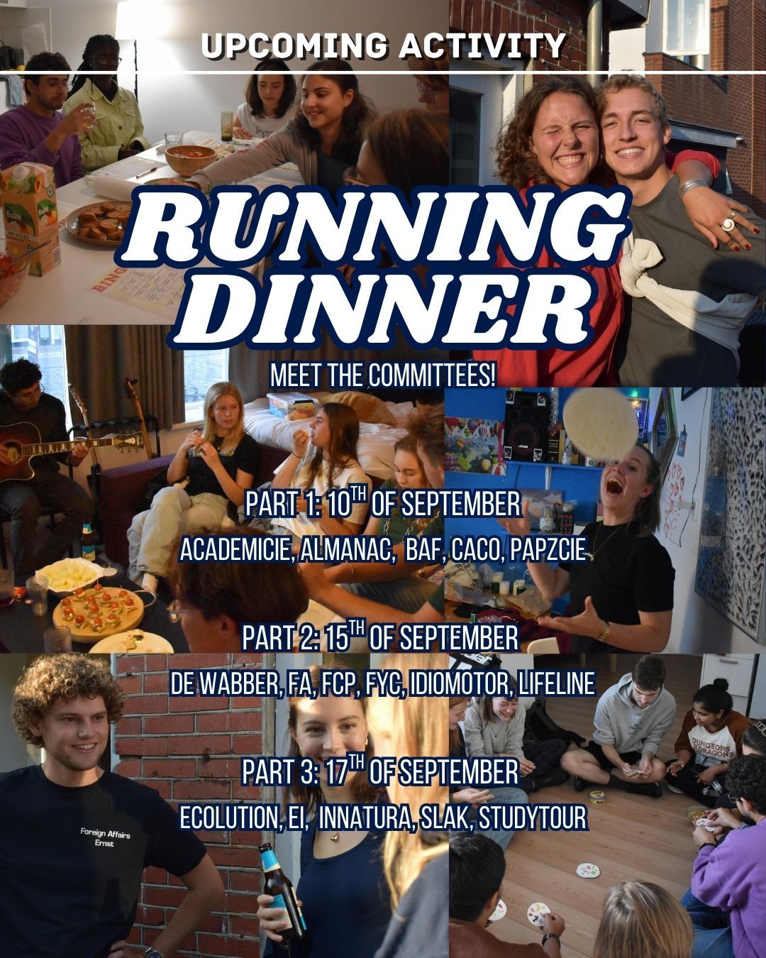 Running Dinner