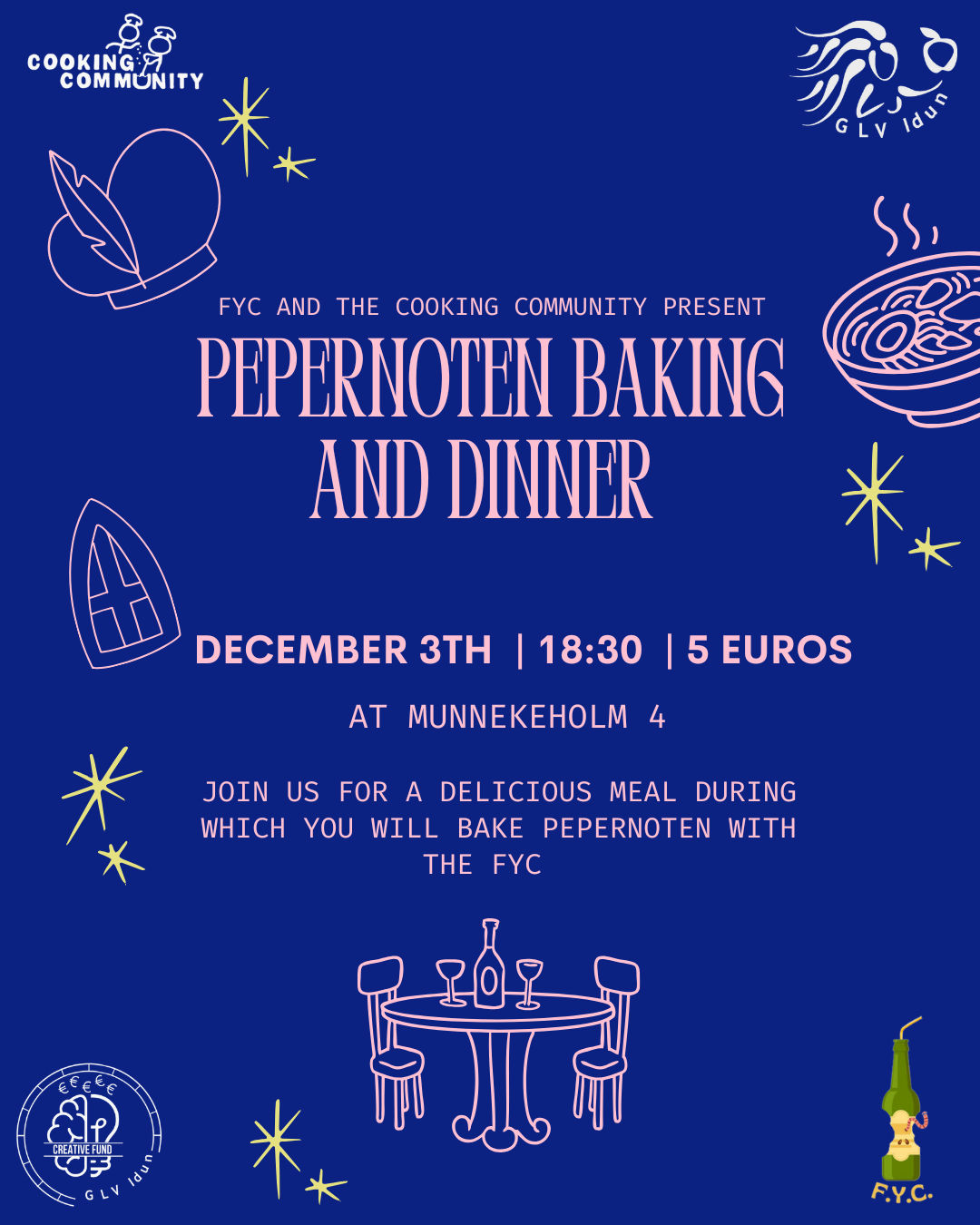 Pepernoten Baking & Dinner