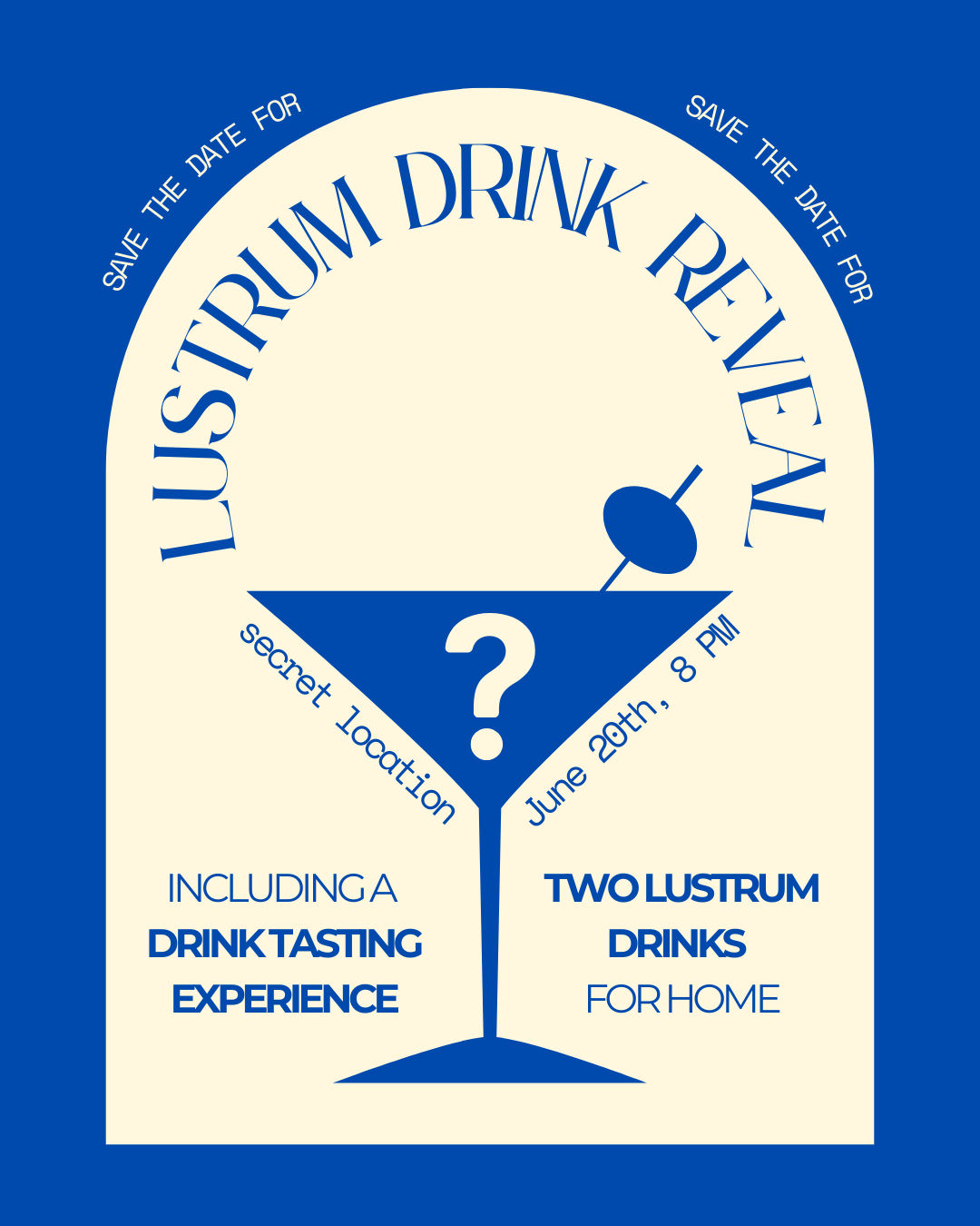 Lustrum Drink Reveal