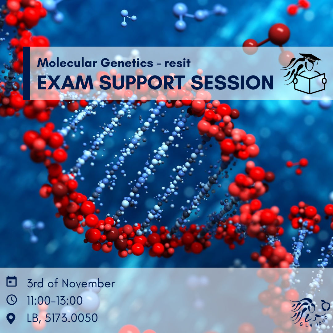Exam support session: Molecular genetics (resit)