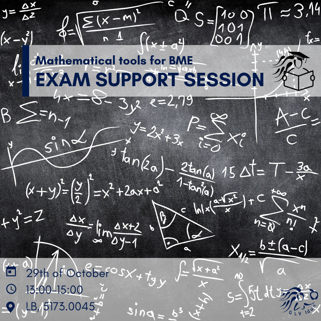 Exam support session: Mathematical Tools for BME