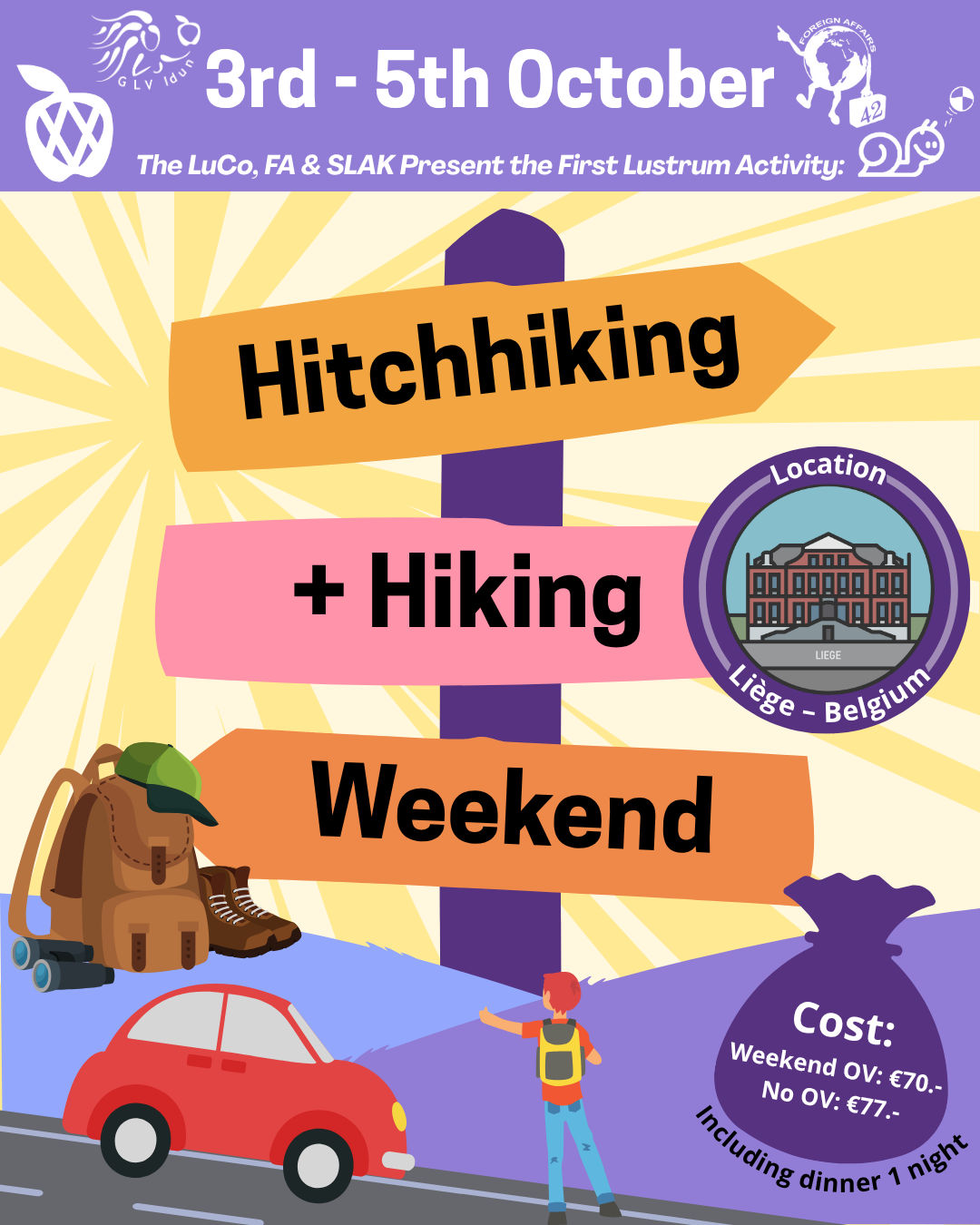 Hitchhiking Hiking Weekend