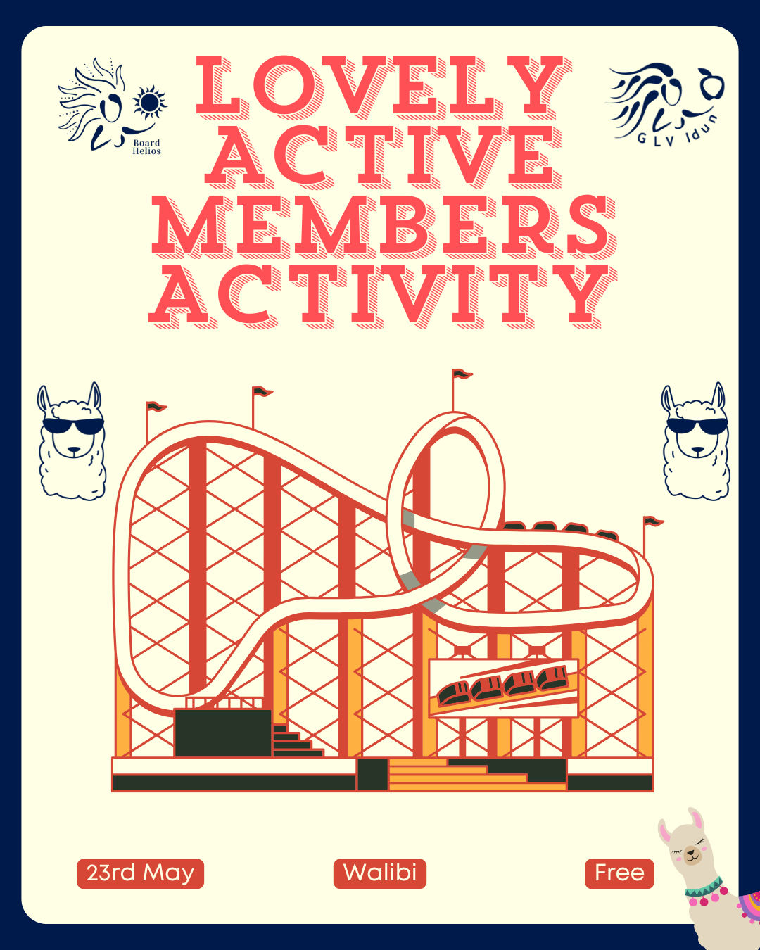 Lovely Active Members Activity 