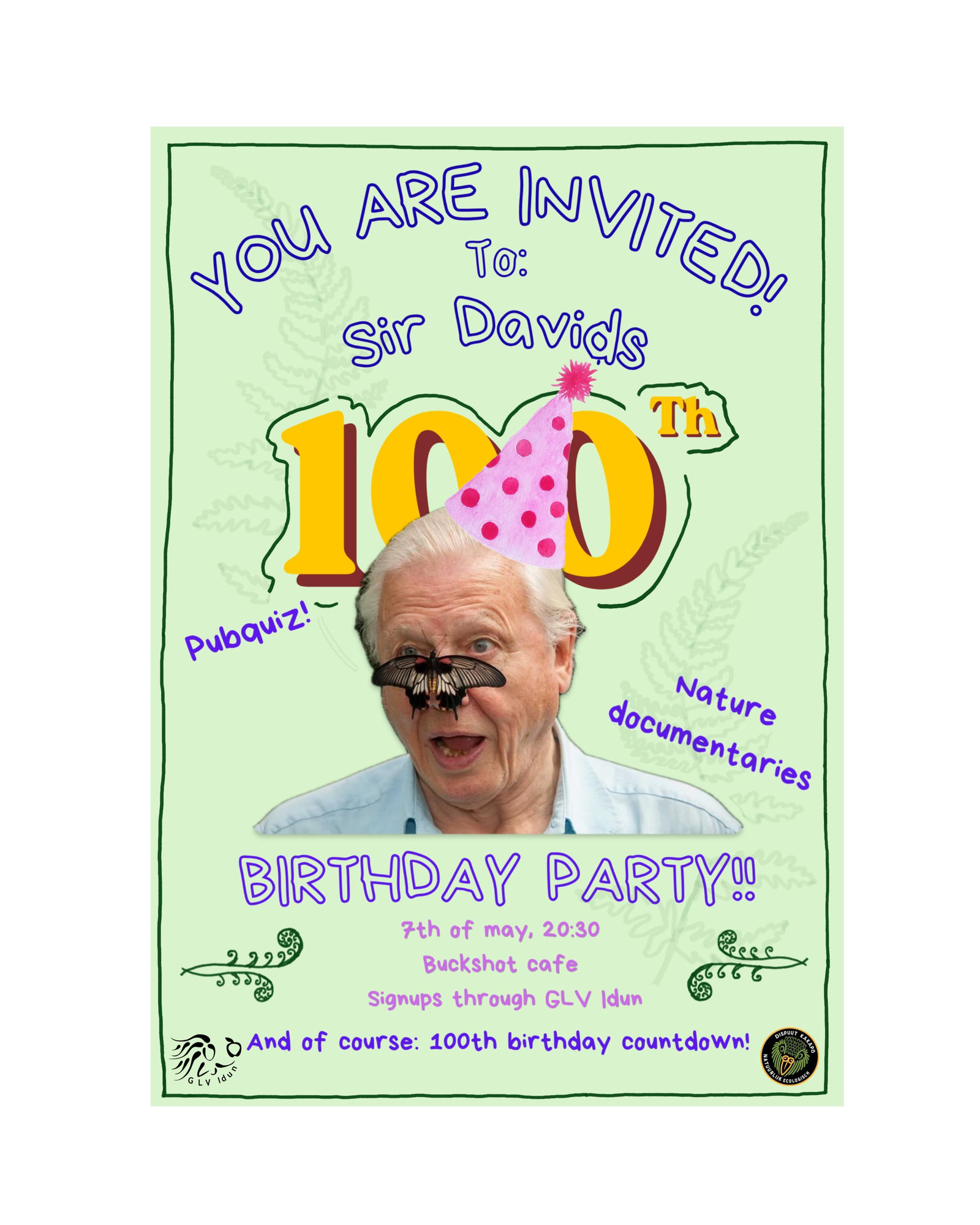 Sir Davids 100th Birthday Party