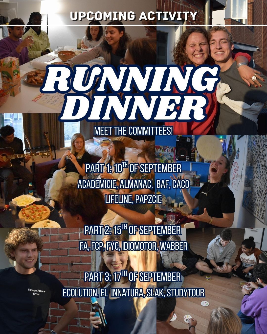 Running Dinner