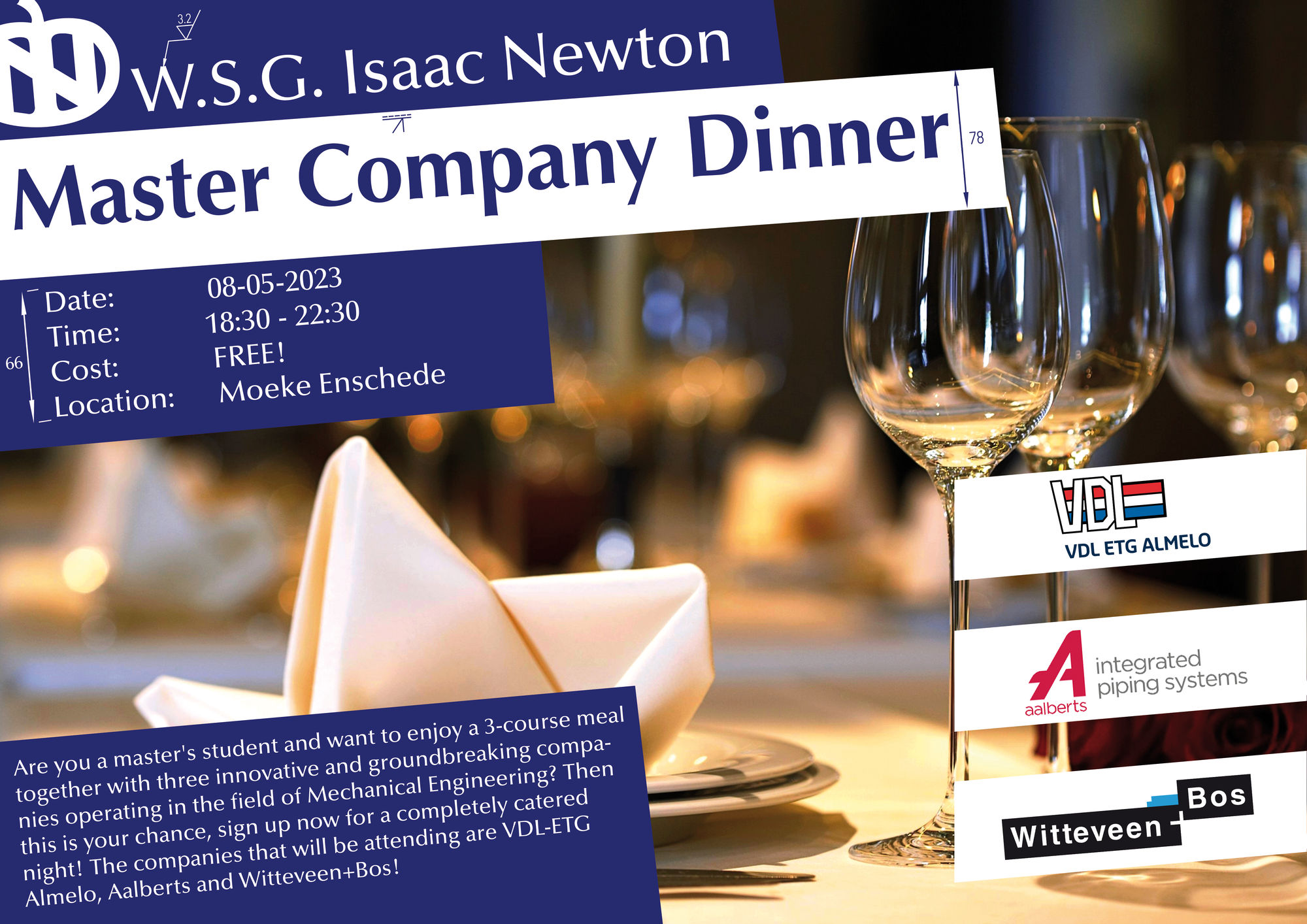 Master Company Dinner