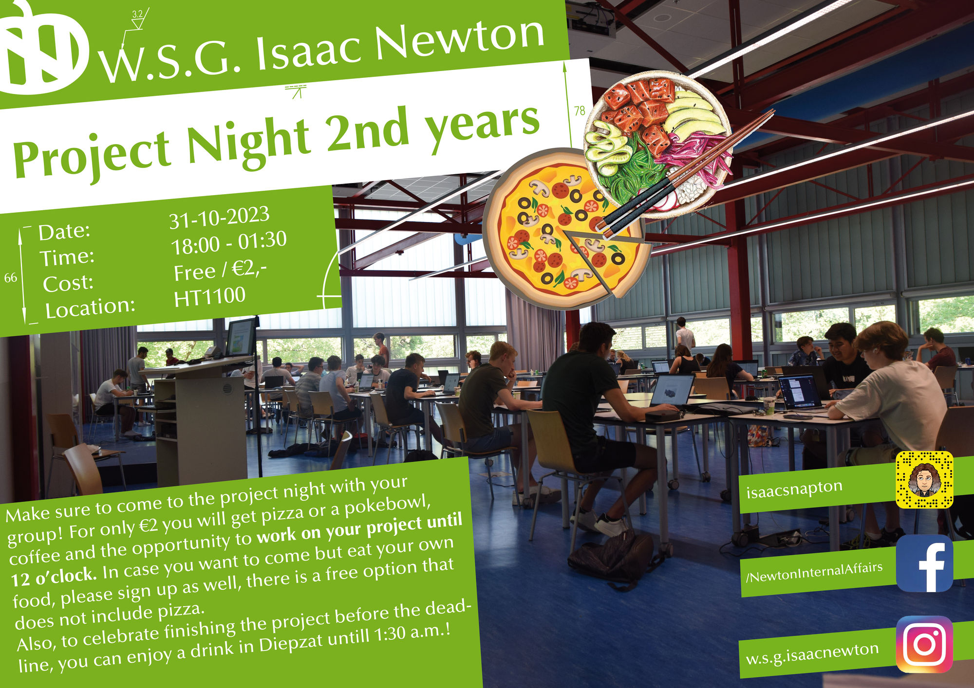 W s g isaac newton events