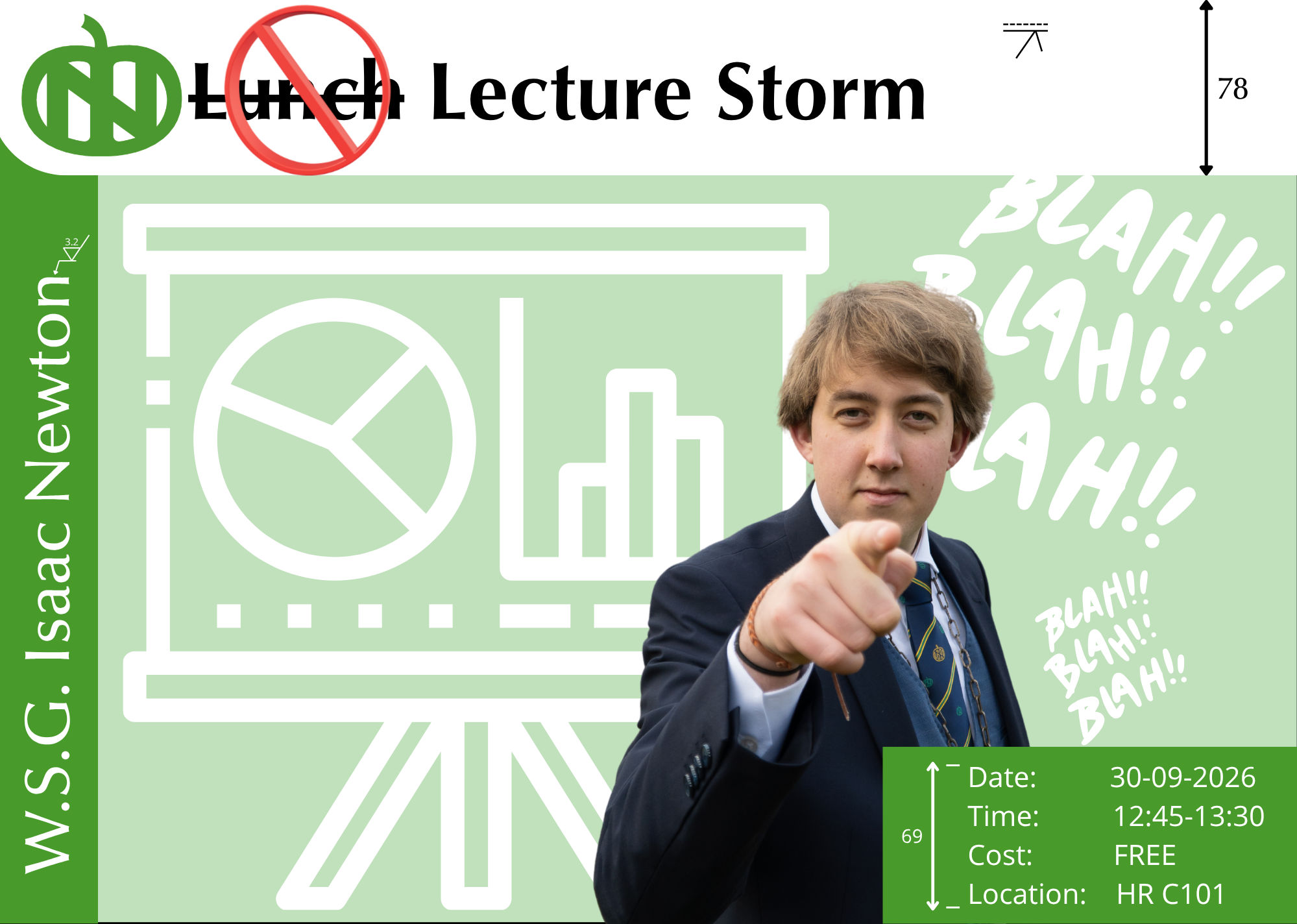 No Lunch, Yes Lecture