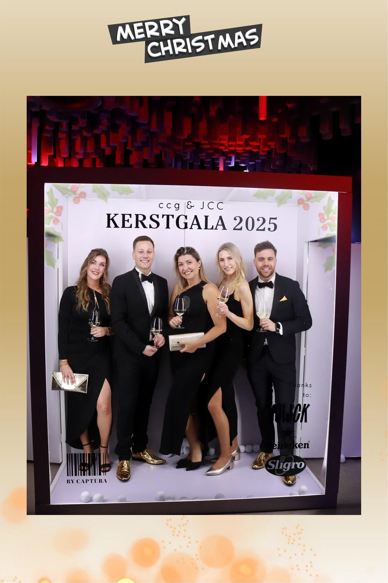 Kerstgala 'Touch of gold'
