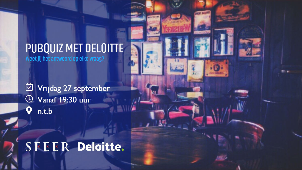 Pubquiz met Deloitte