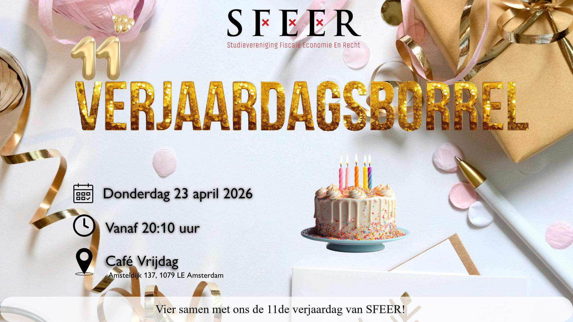 Verjaardagsborrel 2026