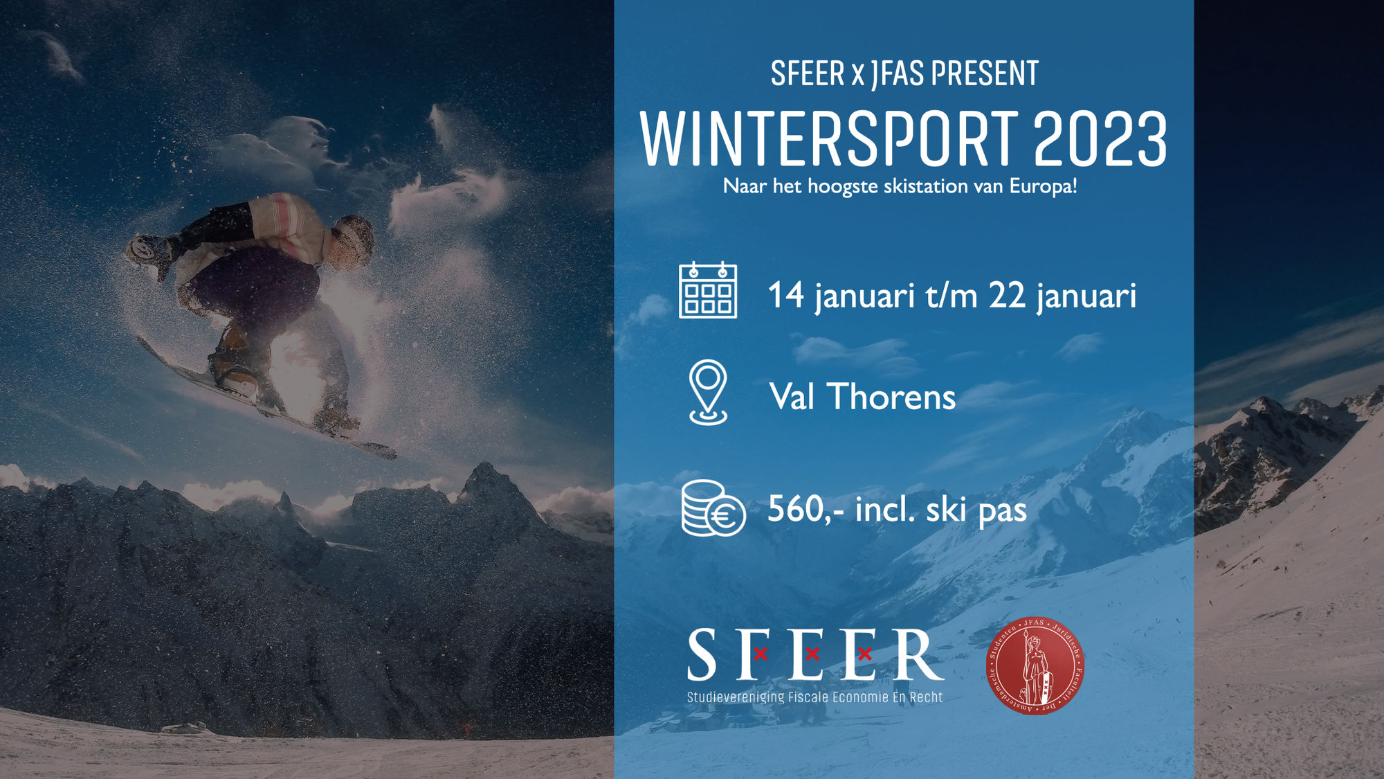 Wintersport SFEER x JFAS 2023