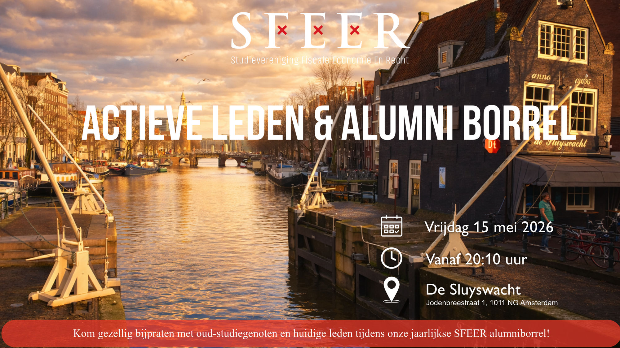 Actieve Leden & Alumni Borrel