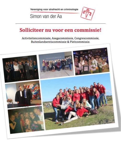 Solliciteer voor een commissie!