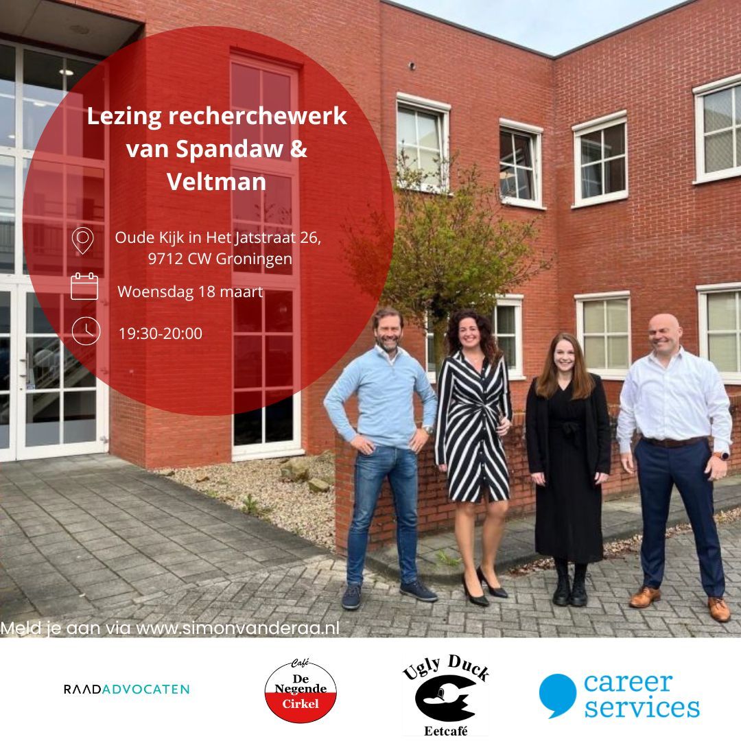 Lezing detectivebureau Spandaw & Veltman