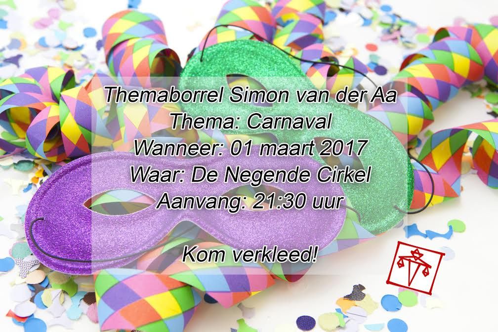 Maandelijkse borrel: carnaval!