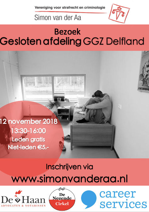 Bezoek gesloten afdeling GGZ Delfland