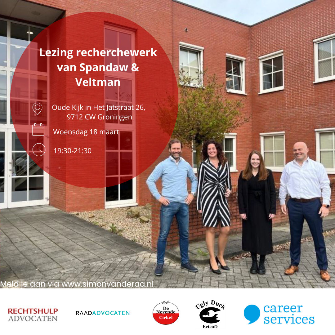 Lezing detectivebureau Spandaw & Veltman