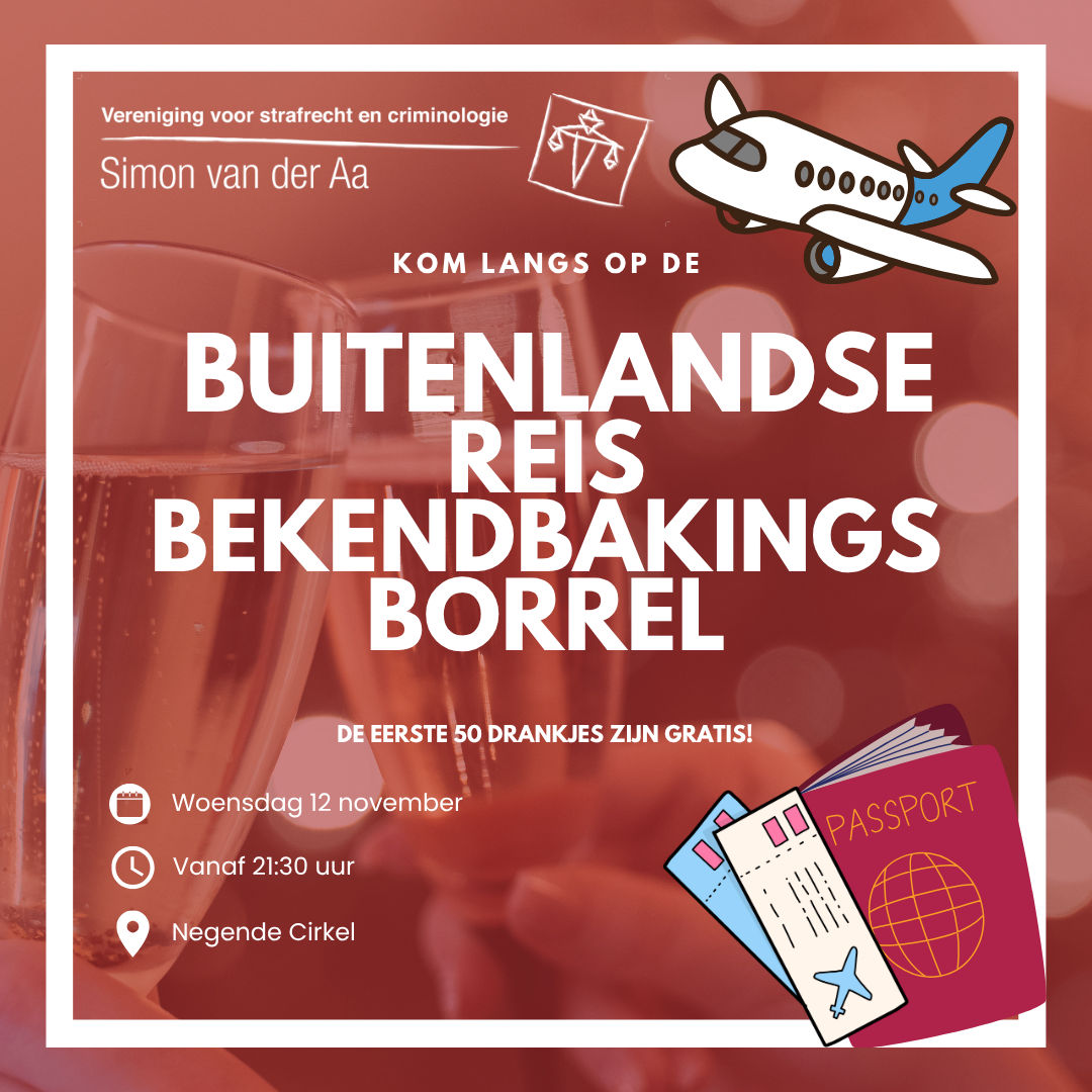 Bekendmakingsborrel BRC en maandelijkse borrel