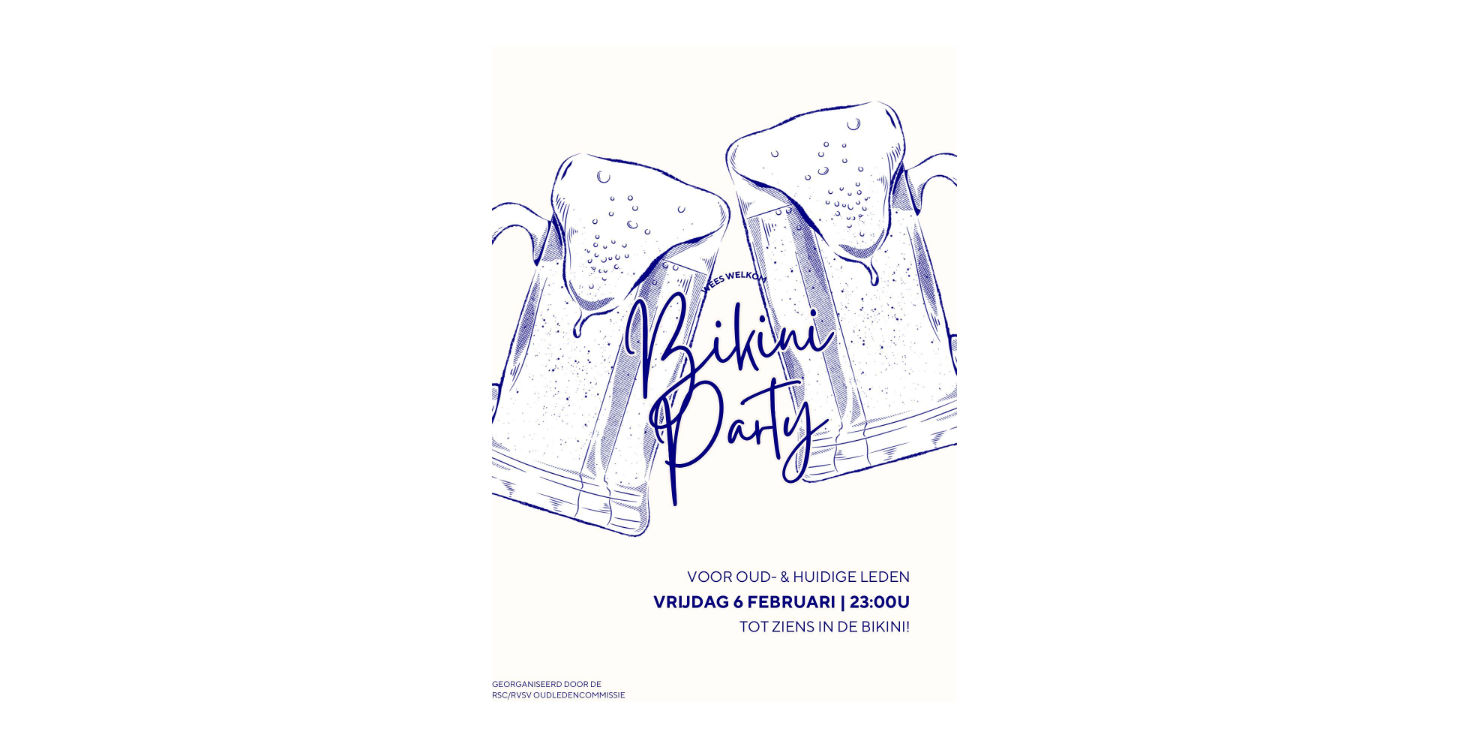 Open Avond in Bikini!  