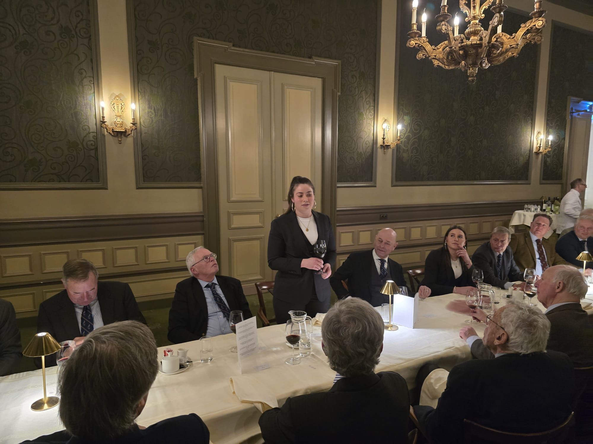 Senaatsdiner op De Witte - Den Haag