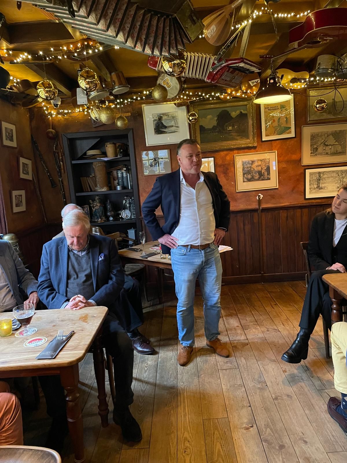 Senaat op bezoek bij de Centurion Lunch