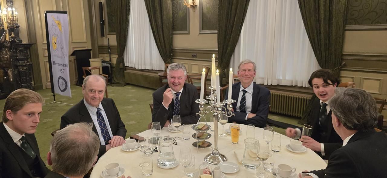 Senaatsdiner Hermestafel Den Haag De Witte
