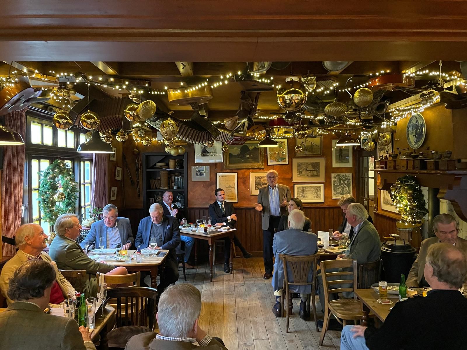 Senaat op bezoek bij de Centurion Lunch