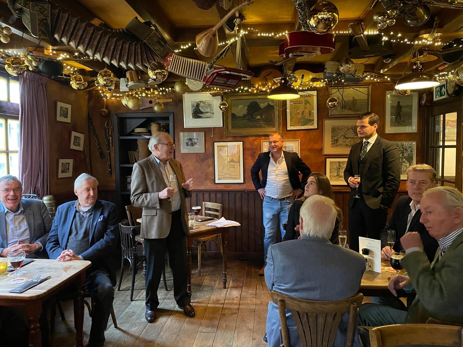 Senaat op bezoek bij de Centurion Lunch
