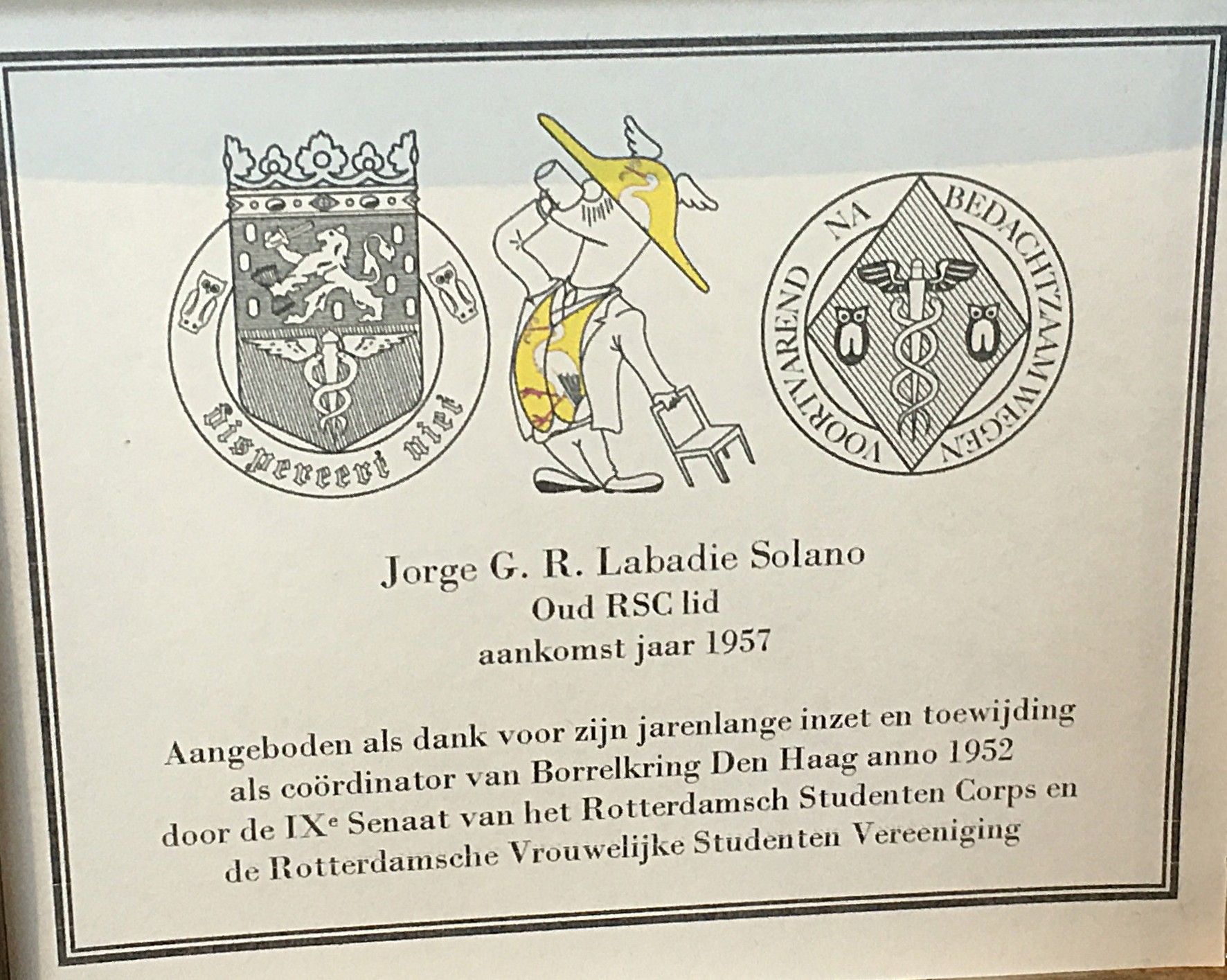 Jorge Labadie Solano (1957) in 't zonnetje gezet