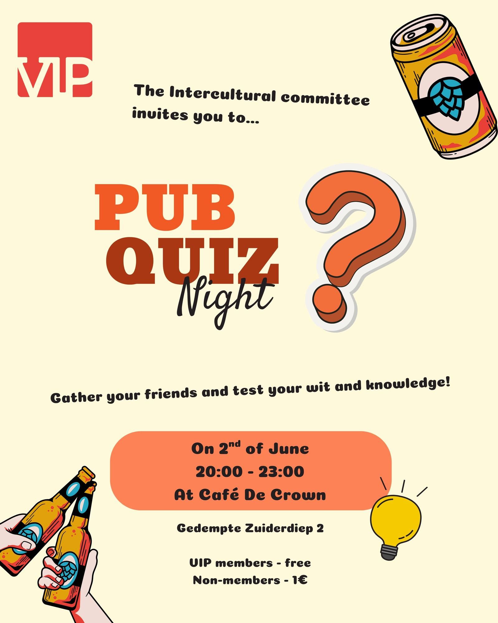 Intercultural: Pub Quiz Night