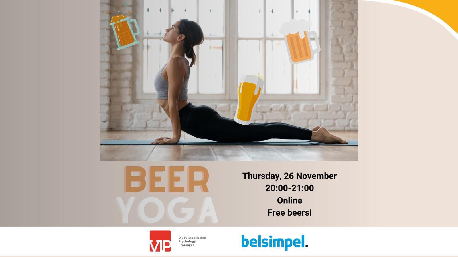 VIP: Online Beer Yoga